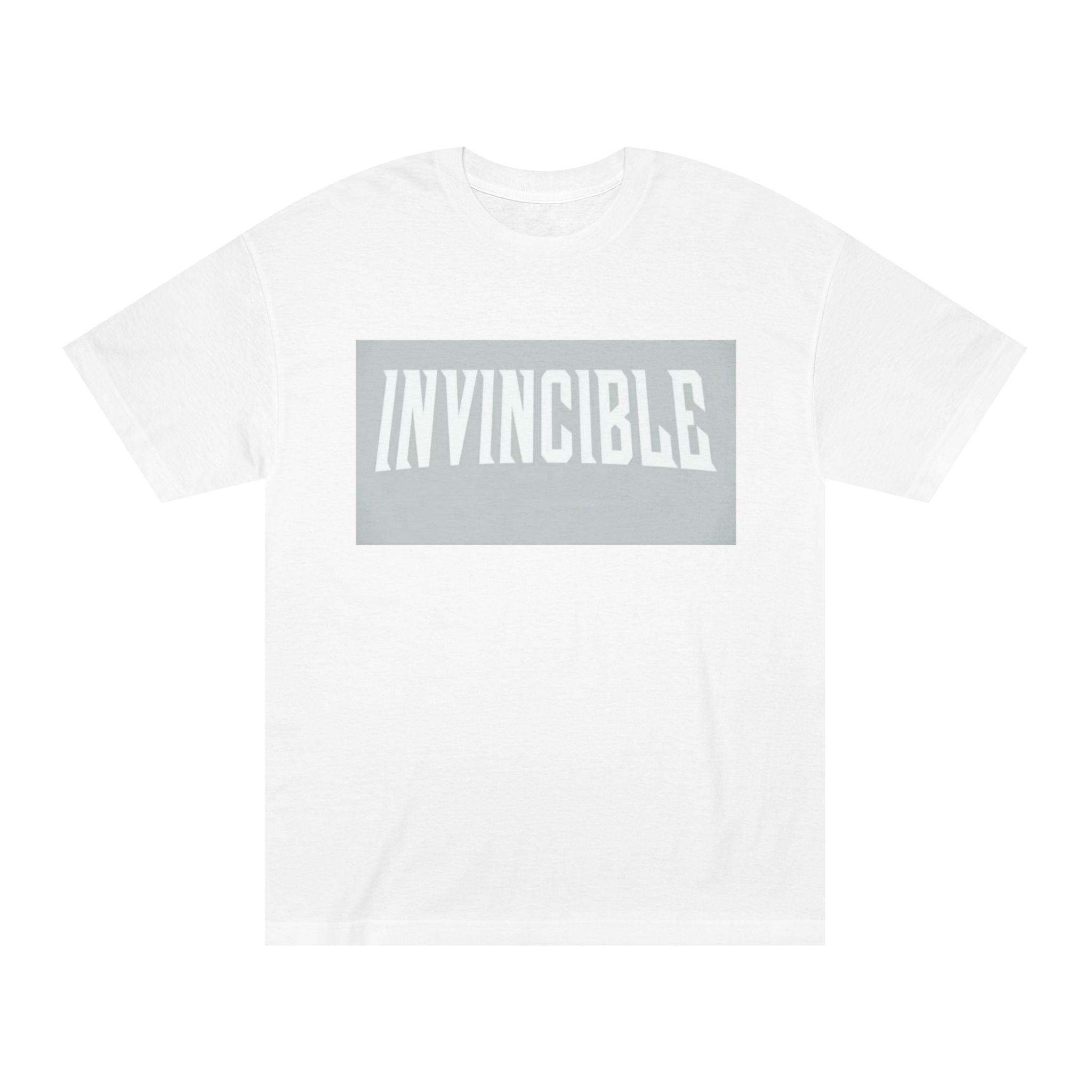 Invincible Graphic Tee — Bold Box Logo Men’s/Women’s Casual Shirt
