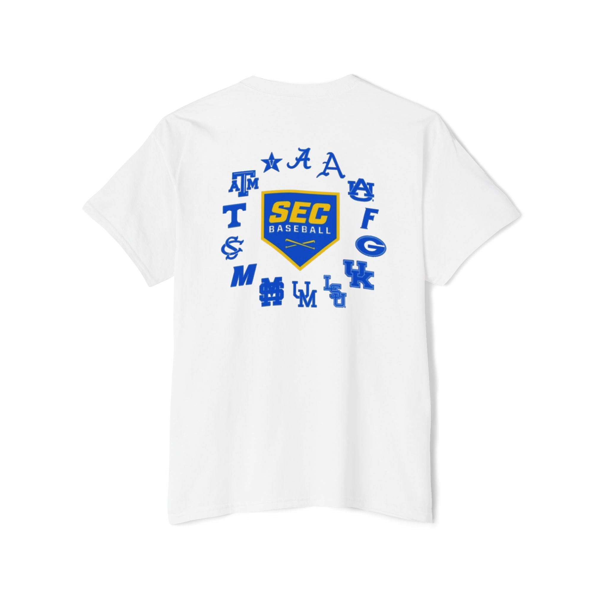 SEC Baseball Pocket Tee — College Baseball Logo Tee