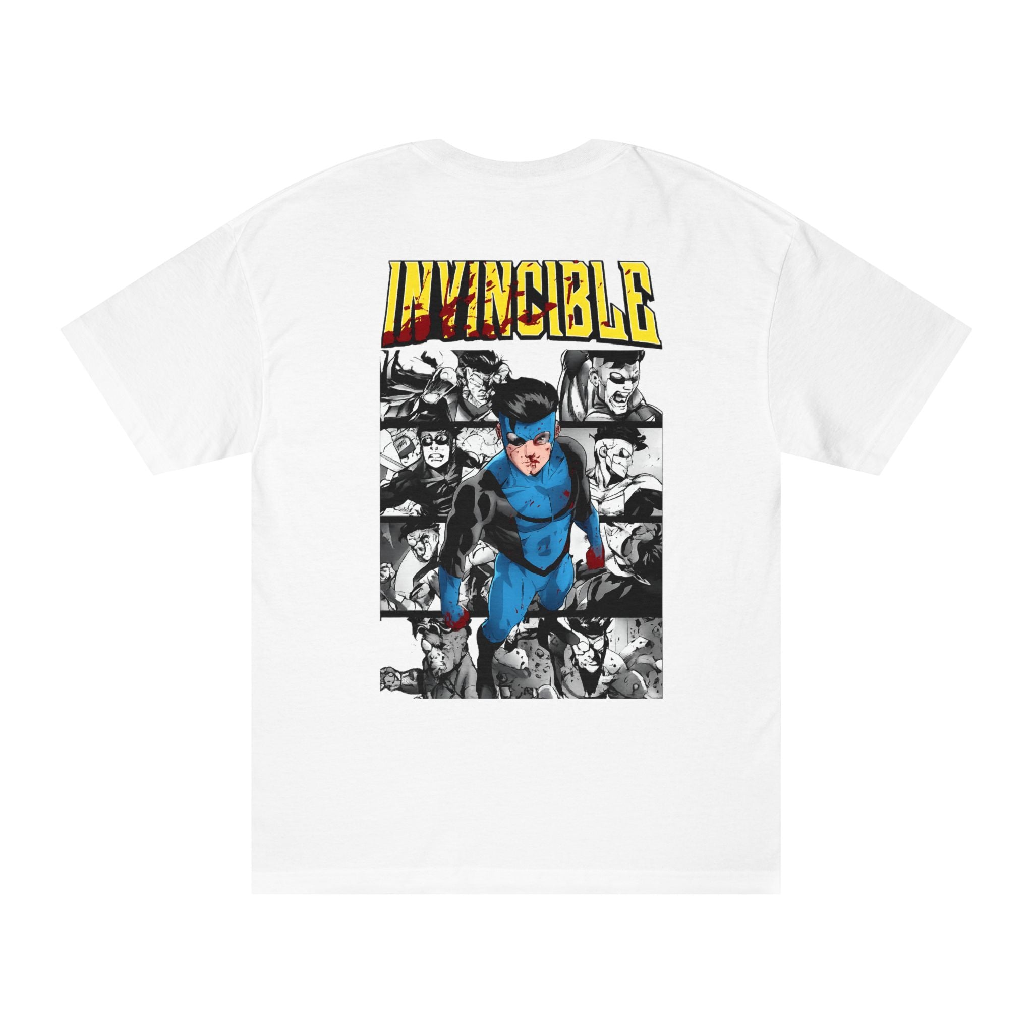 Invincible T‑Shirt — Graphic Comic Backprint Tee